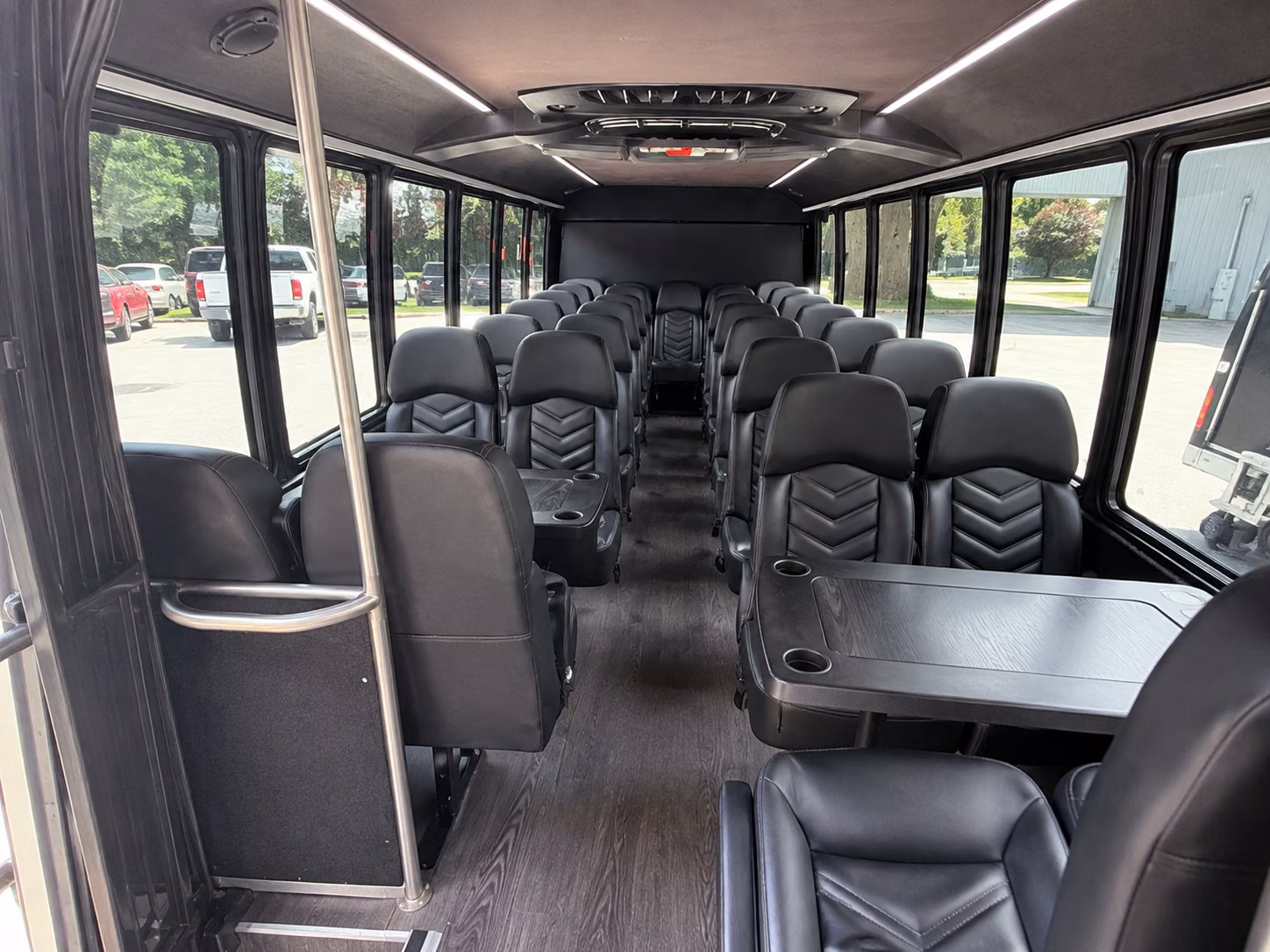 allentown airport transportation onboard seating
