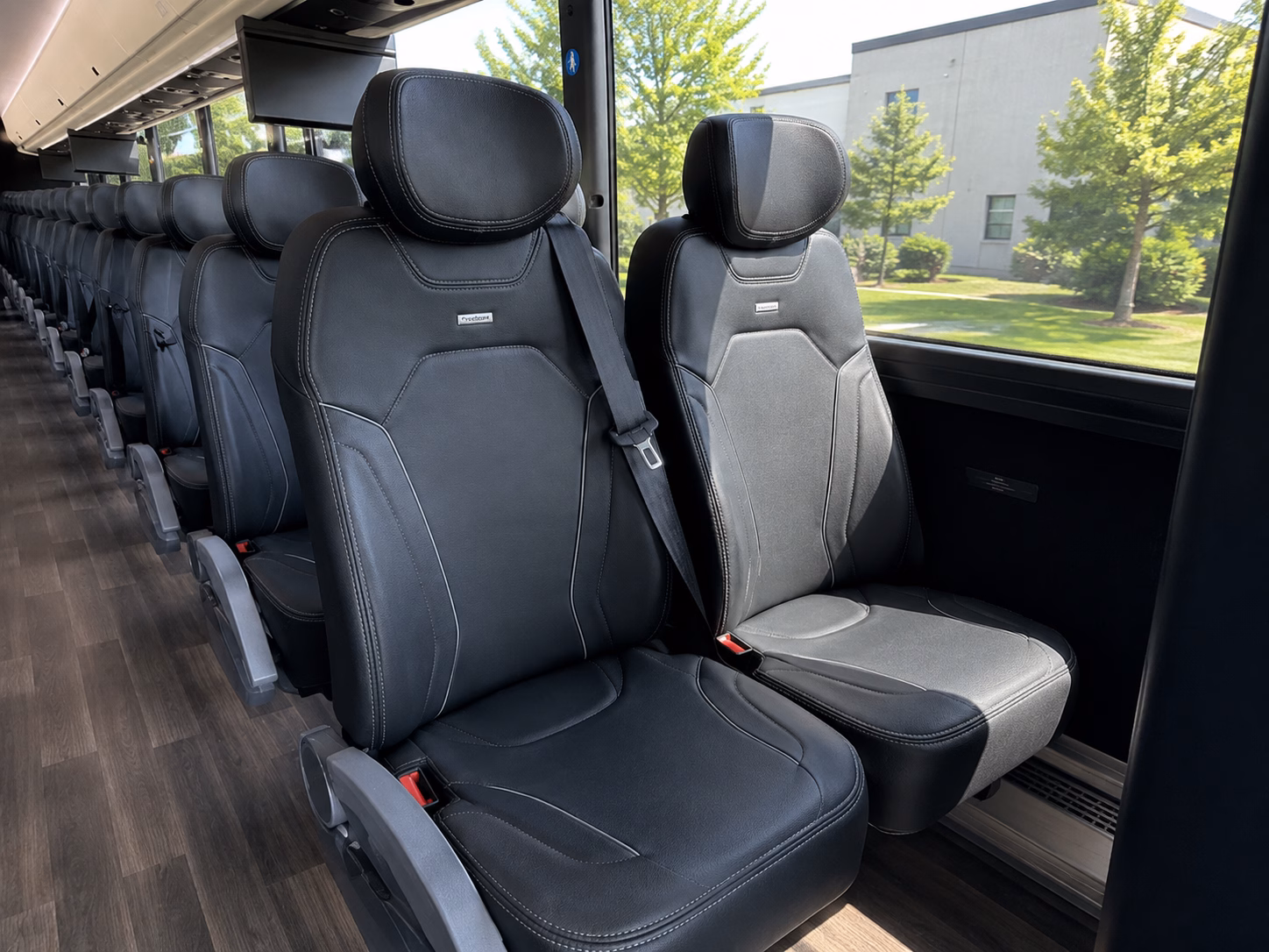 allentown charter bus services interior