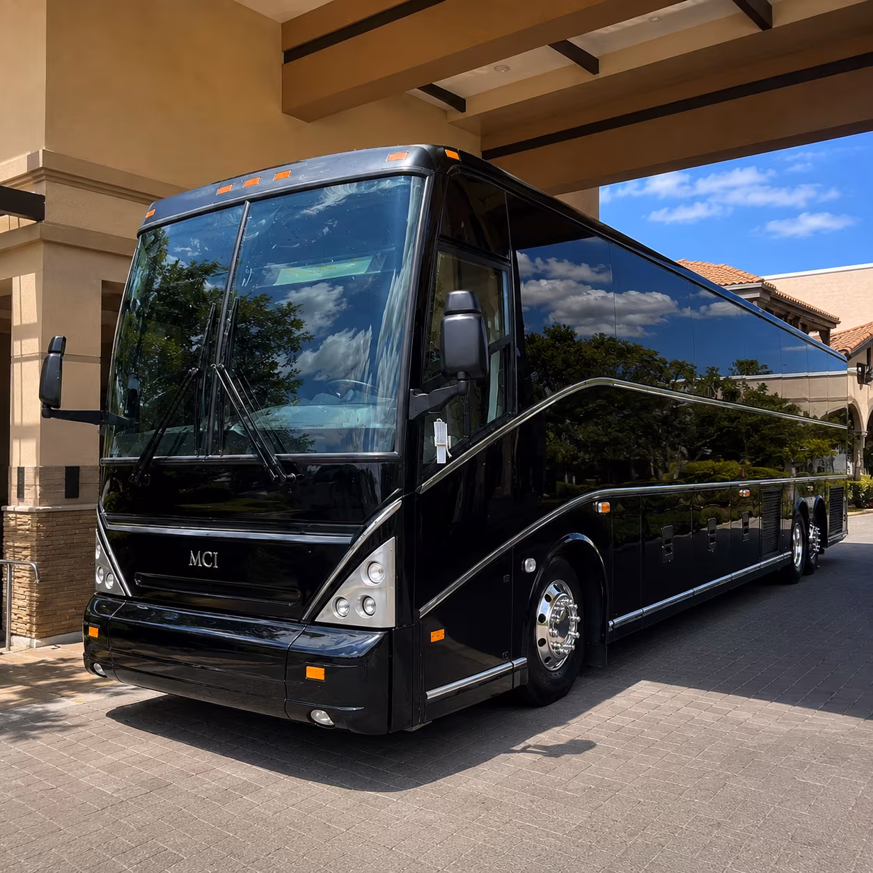 charter buses to the da vinci science center keep every student together